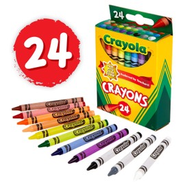 Crayola Crayons 24 Colors (Pack of 4)