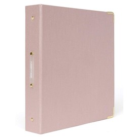 russell+hazel Peony Bookcloth Signature 3 Ring Binder