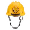 Outdoor Safety Helmet with Solar Power Fan Working Hat Construction