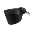 Globe Electric 17000184 240-Degree Wired Motion Activated Black Outdoor Flood