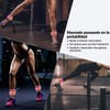 Grilletes para Tobillo Gym Mujer Con Doble D Argolla,Correas de