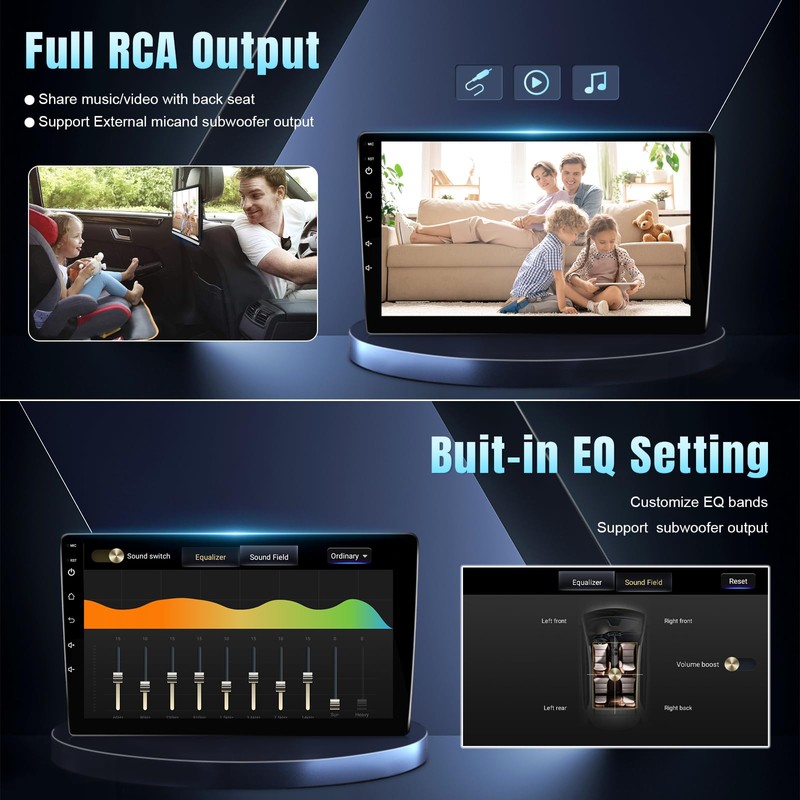 Leadfan Android Car Radio for Honda Civic 2013 2014 2015