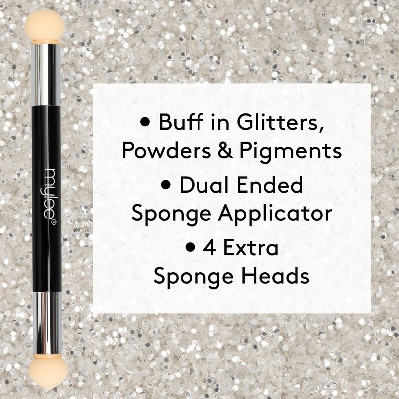 Mylee Dual Ended Sponge Applicator Pen - Portable Dimensions -