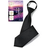 Koruha Black Necktie, One-Touch Black Tie (Installation Only 10 Seconds),