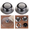 WARESHARK 2Pcs Pot Lid Knob Saucepan Lid Knobs Replacement Stainless