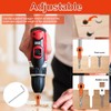 15Pcs Countersink Drill Bit Set Steel Tapered Drill Bits with