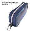 Kutsuwa Puma Pencil Case See-Through Clear Navy PM314NB