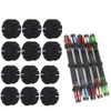6 Pcs Arrow Shoulder EVA Foam Round Archery Protective Rack