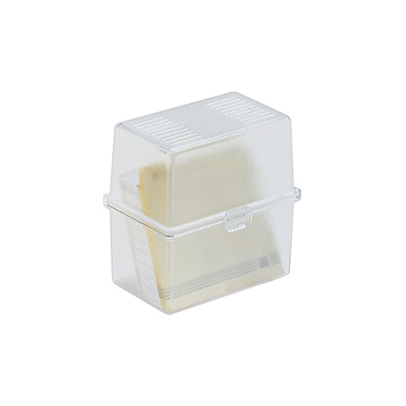 Exacompta 50631D Portable Index Box Office DIN A8 with Snap