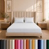 Moonlight Bedding Super King Fitted Sheet White - Premium 25cm