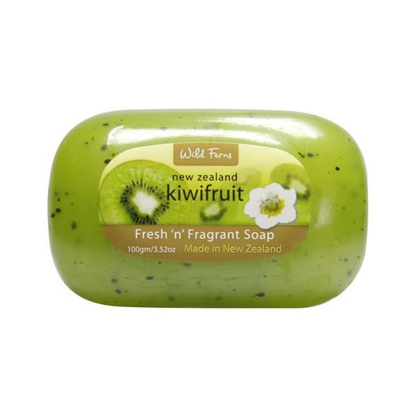 Wild Ferns Kiwifruit Fresh & Fragrant Soap 100g