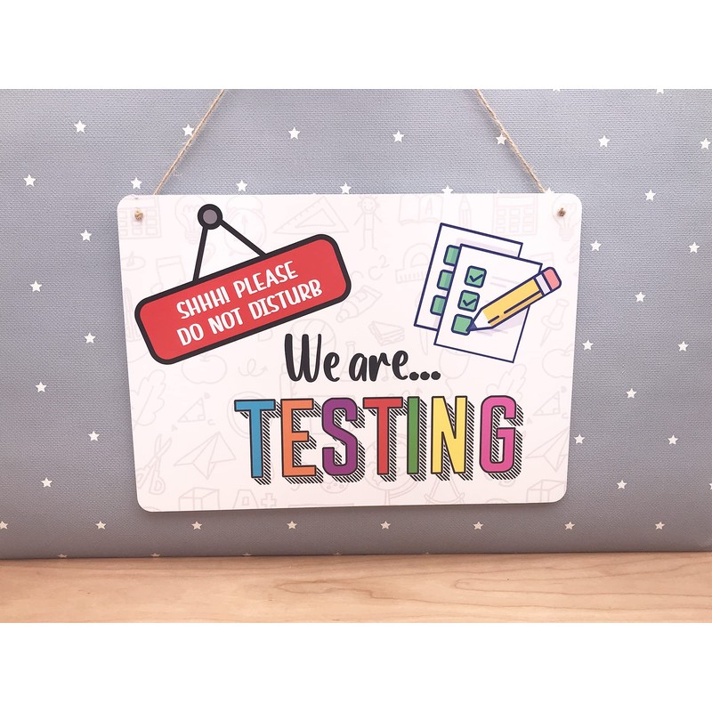 We Are Testing, Test In Progress, Please Do Not Disturb