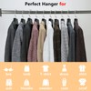 DEDU Suit Hangers for Men 15 Pack, Extra Wide Suit