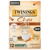 Twinings Chai Latte Tea K-Cup Pod for Keurig, Creamy, Slightly