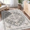 TTelephant Boho Area Rug - 4x6 Washable Area Rug with