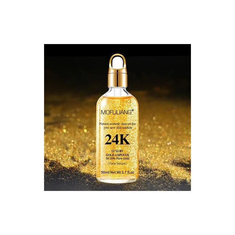 Sérum De Oro De 24 Quilates Que Hidrata, Ilumina Y