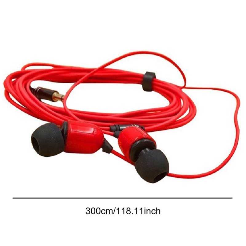 Ear Buds with Long Wired Cord | Wired in Ear