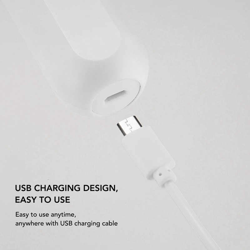 Electric Egg Beater Handheld USB Charging Milk Frother Portable Cordless