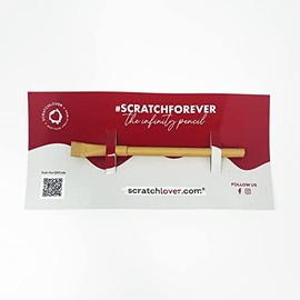 The New Infinity Pencil - Infinite Tip Pencil, Up to 20 km Write as 200 Classic Pencils, Gift Idea, Design Gadget (Cardboard)