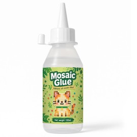 INNOVAYOU 100ml Mosaic Tile Glue, Clear Durable Waterproof Fast Drying