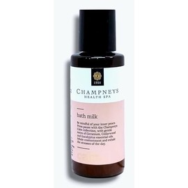 Champney Health Spa - Bath Milk | Geranium, Cedarwood and Eucalyptus Essential Oils | Enhale Contentment & Exhale The Stresses of The Day | 50mL[Travel/Mini Size]