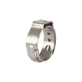 (Pack of 50) Topaipe 1 inch PEX Cinch Clamps Rings, Stainless Steel Pipe Clamp Rings, Pex Fitting Clamps Pinch Ring, Pex Crimping Tool for PEX Tubing Pipe Fitting Connections