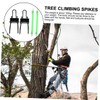 CORHAD Tree Climbing Tools Set Carbon Steel Spikes Shoes for