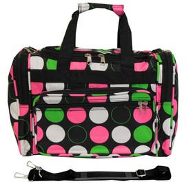 World Traveler Feel Good Prints 19-inch Duffel Bag, Multi Dot