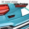 White Priviledge Edition Emblem, Car Exterior Emblems Badge 3D Sticker