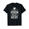 Sarcastic Chef Cooking Your Opinion was Not in My Recipe