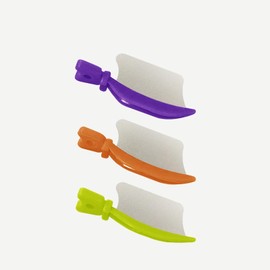 Dental Wedge Knife, Dental Interproximal Plastic Wedge, Dental Wedge Guard with Metal, Dental Plastic Wedges Orthodontic Matrix Wedges for Teeth Interproximal Area. (Green S)