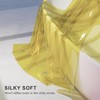 AmazerBath Yellow Shower Curtain Liner Heavy Duty, 100% EVA Clear