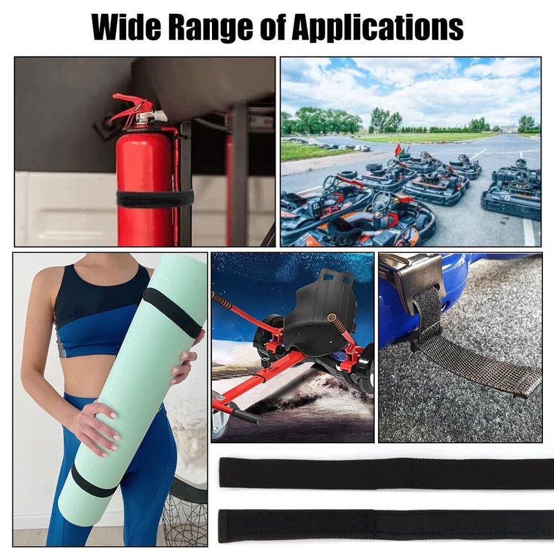 Set of 4 Hoverboard Straps Hoverboard Velcro Fastener, Hoverboard Kart