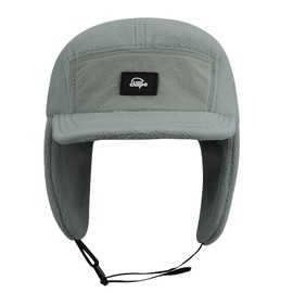 Clakllie Unisex Warm Trapper Trooper Hat Aviator Pilot Hunting Hat Deerstalker Cap Bomber Baseball Hats Thick Earflaps Windproof Snowproof Ushanka Russian Hats for Outdoor Ski Working Winter Sports