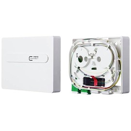 Metz Connect OpDAT ADT Splice 2xLC-D APC OS2 Fiber Optic Splice Box LC