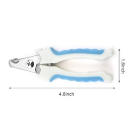 Kyltoor Dog Nail Clippers Trimmer for Small Medium Large Dog, Pet Grooming Tool with Quick Sensor, Nail File-Blue