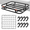 ARKSEN 32 x 26 Inch Bumper Mounted Cargo Rack Carrier