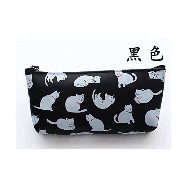 Gifts UK® Kitten Cats PVC Plastic Cute Pencil Cases Cosmetics