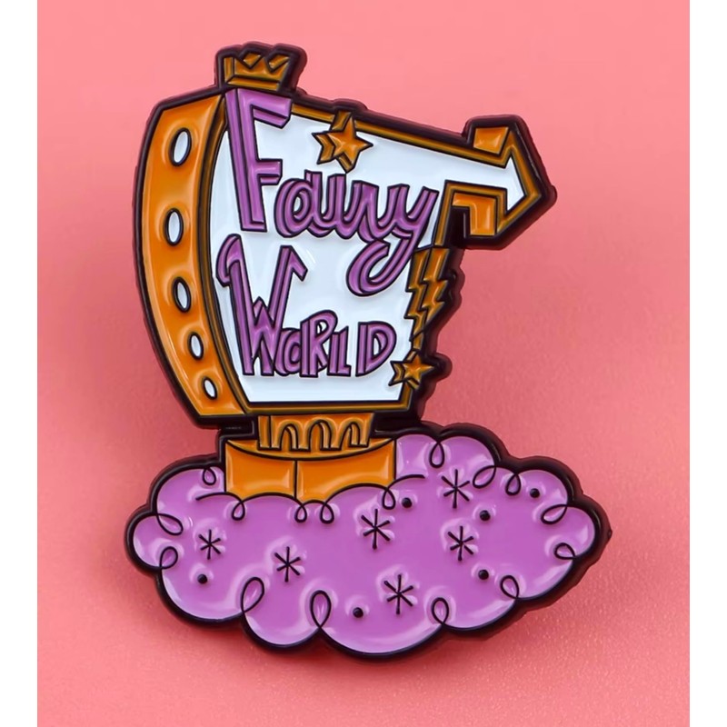 Fairy World Sign The Fairly OddParents Wanda and Cosmo Cartoon