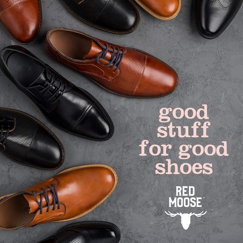 RED MOOSE Premium Brown Boot and Shoe Cream Polish -