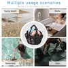 WishLotus Shower Bag, 8 Grids Mesh Multifunctional Organizer Toiletry Bag