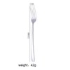 Dinner Forks, GOBOOMAN 4pcs Stainless Steel Cutlery Forks Table Fork