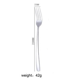 Dinner Forks, GOBOOMAN 4pcs Stainless Steel Cutlery Forks Table Fork Set 8 inches
