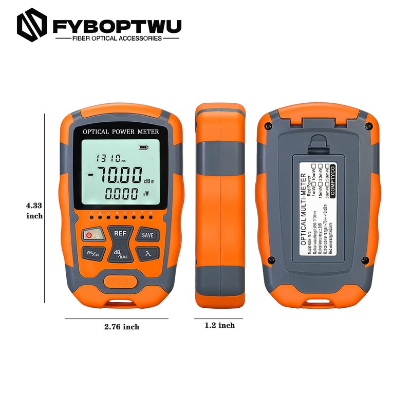FYBOPTWU - 1pc 4 in 1 Function Visual Fault Locator