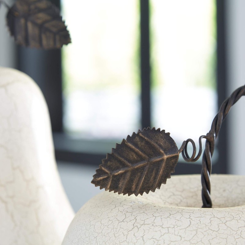 Signature Design by Ashley Bidelia 2 Piece Metal Apple Fruit