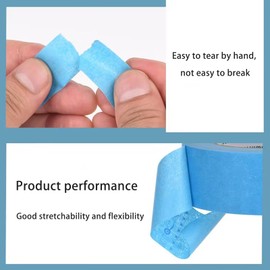 Masking Tape, 0.6 Inch/15 mm, 13 Yards, 6 Rolls, Light Blue, Painters Tape, Arts & Crafts Tape for DIY, Decorative, Drafting Craft Tape, Gift Wrapping, Total 255 Feet