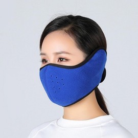 Earplug mask, double-sided cold protection mask, thermal insulation / winter outdoor mask, winter cold weather 15ea