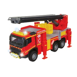 Majorette 7/213713000002 Firefighters Ladder Truck, Red