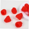 Vaguelly 16pcs Simulation Fruit Model Decorations Fruits Decorate Fruitful Plastic