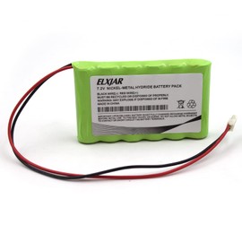 (2-Pack) 7.2V 1500mAh 300-03864-1 Battery Compatible with Honeywell Lynx L3000, Lynx L5000, Lynx L5100, Lynx L5200, LYNXRCHKIT-SC, Ademco WALYNX-RCHB-SC, Bentel BW-B72K Wireless Alarm Control Panels